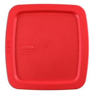 Pyrex® Red Lid for Easy Grab® 8 Square Glass Baking Dish